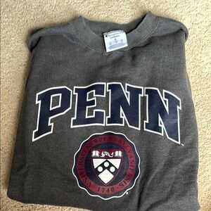 Gray University of Pennsylvania Sweatshirt